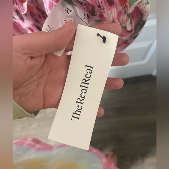 Ganni PLEATED GEORGETTE SMOCK MIDI DRESS - sugar plum - Picture 12 of 16